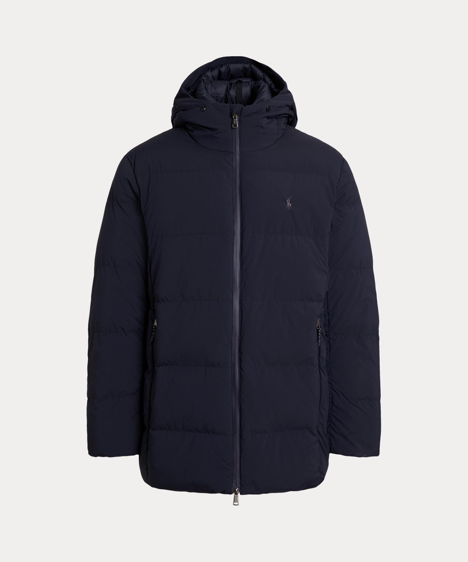 【ラルフローレン/RALPH LAUREN / MEN】のマット キルテッド ダウン コート インテリア・キッズ・メンズ・レディースファッション・服の通販 founy(ファニー) 　ファッション　Fashion　メンズファッション　Fashion for Men　ダウン　Down, Puffer　ドローコード　Drawcord, Drawstring Cord　ドローストリング　Drawstring, Pull Cord　フィット　Fit, Slim Fit　フェザー　Feather, Feather Detail　フラップ　Flap, Flap Pocket　フロント　Front, Front Design　ポケット　Pocket, Pocket Detail　長袖　Long Sleeve, Full Sleeve　410ネイビー|ID: prp329100004766578 ipo3291000000034581244