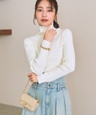 【ラブティックボンボン/La boutique BonBon】の【miki監修カラーあり・チクチクしない】リブタートルニット 人気、トレンドファッション・服の通販 founy(ファニー) ファッション Fashion レディースファッション Fashion for Women トップス・カットソー Cut & Sew Tops ニット Knit Tops & Sweaters おすすめ Recommended / Our Picks インナー Innerwear コンパクト Compact, Small Size シンプル Simple, Minimal タートル Turtleneck, Turtle Collar フェミニン Feminine, Girly ベーシック Basic, Essential リブニット Rib Knit, Ribbed Knit 定番 Standard, Basic Item thumbnail オフホワイト|ID: prp329100004766580 ipo3291000000034593565
