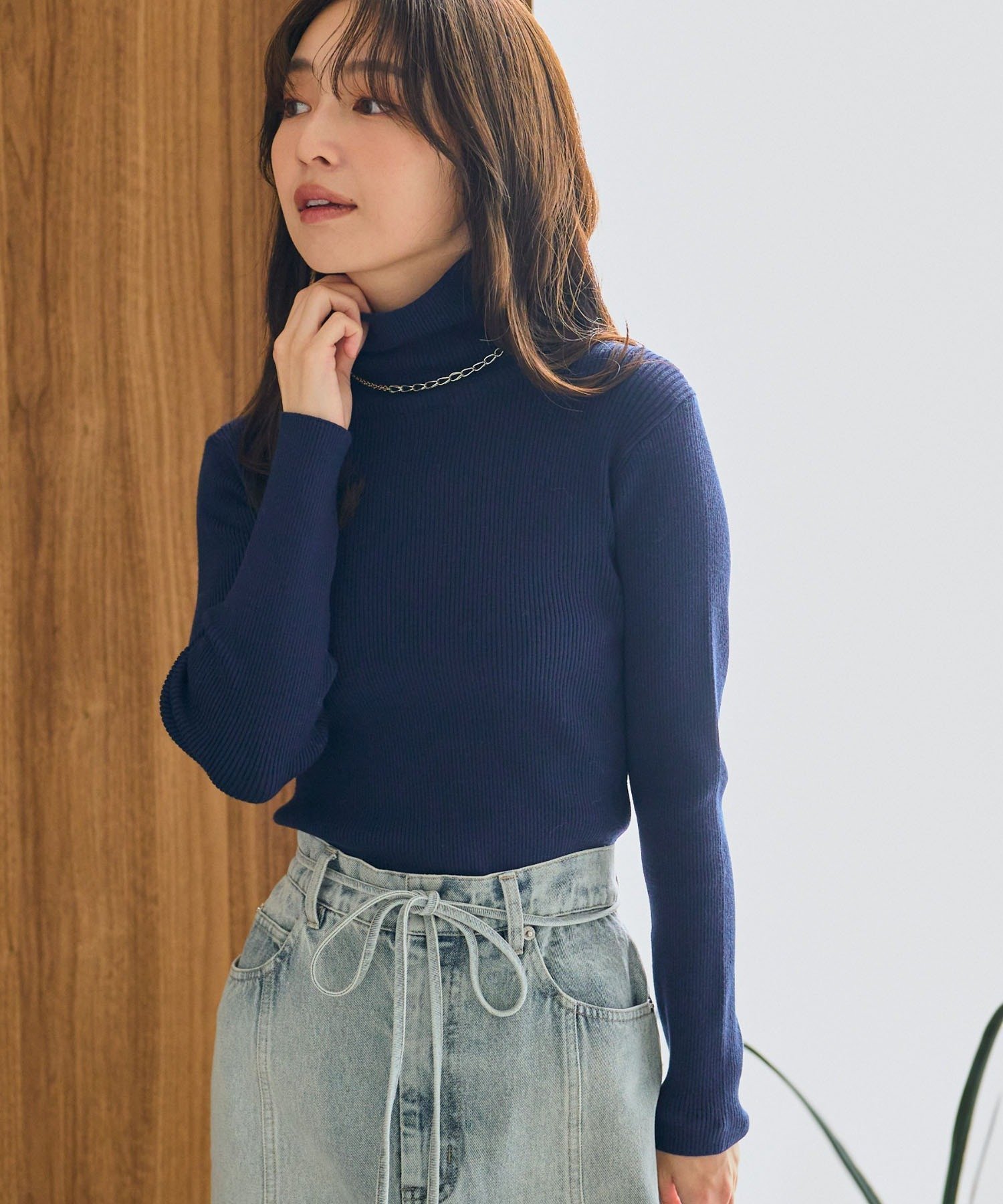 【ラブティックボンボン/La boutique BonBon】の【miki監修カラーあり・チクチクしない】リブタートルニット インテリア・キッズ・メンズ・レディースファッション・服の通販 founy(ファニー) ファッション Fashion レディースファッション Fashion for Women トップス・カットソー Cut & Sew Tops ニット Knit Tops & Sweaters おすすめ Recommended / Our Picks インナー Innerwear コンパクト Compact, Small Size シンプル Simple, Minimal タートル Turtleneck, Turtle Collar フェミニン Feminine, Girly ベーシック Basic, Essential リブニット Rib Knit, Ribbed Knit 定番 Standard, Basic Item ネイビー|ID: prp329100004766580 ipo3291000000034593567