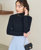 【ラブティックボンボン/La boutique BonBon】の【miki監修カラーあり・チクチクしない】リブタートルニット 人気、トレンドファッション・服の通販 founy(ファニー) ファッション Fashion レディースファッション Fashion for Women トップス・カットソー Cut & Sew Tops ニット Knit Tops & Sweaters おすすめ Recommended / Our Picks インナー Innerwear コンパクト Compact, Small Size シンプル Simple, Minimal タートル Turtleneck, Turtle Collar フェミニン Feminine, Girly ベーシック Basic, Essential リブニット Rib Knit, Ribbed Knit 定番 Standard, Basic Item thumbnail ブラック|ID: prp329100004766580 ipo3291000000034593570