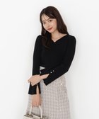 【プロポーション ボディドレッシング/PROPORTION BODY DRESSING】のハンドウォッシャブル ハートカットリブニット 25AW 人気、トレンドファッション・服の通販 founy(ファニー) ファッション Fashion レディースファッション Fashion for Women トップス・カットソー Cut & Sew Tops ニット Knit Tops & Sweaters 2025年 2025 2025-2026秋冬・A/W Autumn/Winter 2025–26 AW25–26 おすすめ Recommended / Our Picks シルク Silk, 100% Silk シンプル Simple, Minimal スリット Slit, Slit Detail スリーブ Sleeve, Long Sleeve / Short Sleeve デコルテ Décolleté, Neckline フレア Flare, Flared リブニット Rib Knit, Ribbed Knit thumbnail ブラック|ID: prp329100004766589 ipo3291000000034656029
