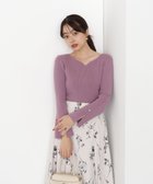 【プロポーション ボディドレッシング/PROPORTION BODY DRESSING】のハンドウォッシャブル ハートカットリブニット 25AW 人気、トレンドファッション・服の通販 founy(ファニー) ファッション Fashion レディースファッション Fashion for Women トップス・カットソー Cut & Sew Tops ニット Knit Tops & Sweaters 2025年 2025 2025-2026秋冬・A/W Autumn/Winter 2025–26 AW25–26 おすすめ Recommended / Our Picks シルク Silk, 100% Silk シンプル Simple, Minimal スリット Slit, Slit Detail スリーブ Sleeve, Long Sleeve / Short Sleeve デコルテ Décolleté, Neckline フレア Flare, Flared リブニット Rib Knit, Ribbed Knit thumbnail ピンク|ID: prp329100004766589 ipo3291000000034656031