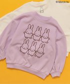 【エフオー オンラインストア/F.O.Online Store / KIDS】のWEB限定 miffyグラフィックトレーナー ラベンダー|ID: prp329100004766597 ipo3291000000034625183