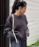 【チャオパニックティピー/CIAOPANIC TYPY】の【WEB限定】バックスリットメランジカラーニット 人気、トレンドファッション・服の通販 founy(ファニー) ファッション Fashion レディースファッション Fashion for Women トップス・カットソー Cut & Sew Tops ニット Knit Tops & Sweaters シンプル Simple, Minimal スリット Slit, Slit Detail タイトスカート Pencil Skirt, Tight Skirt デニム Denim, Jeans Material 定番 Standard, Basic Item ボトム Bottoms, Lower Wear メランジ Melange, Mixed Yarn ロング Long, Long-Length ワイド Wide, Wide Fit 再入荷 Restock / Back in Stock おすすめ Recommended / Our Picks thumbnail チャコールグレー|ID: prp329100004766811 ipo3291000000034883668