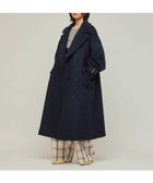 【フリークスストア/FREAK'S STORE】のオーバーサイズ リサイクルウールコート 25AW ネイビー|ID: prp329100004766817 ipo3291000000034516643