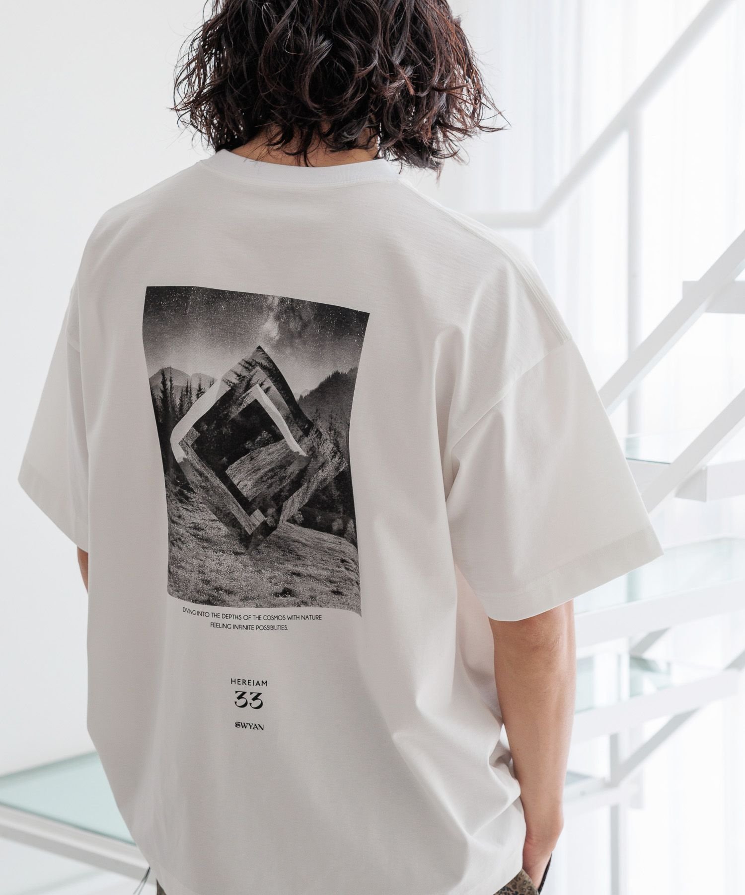 【ベイフロー/BAYFLOW】の【HEREIAM MEN】ユニセックス/吸水速乾 接触冷感/FORTH TEE インテリア・キッズ・メンズ・レディースファッション・服の通販 founy(ファニー) 　ファッション　Fashion　レディースファッション　Fashion for Women　おすすめ　Recommended / Our Picks　アウトドア　Outdoor Clothing　キャップ　Cap, Baseball Cap　グラフィック　Graphic, Graphic Design　フロント　Front, Front Design　プリント　Print, Printed Pattern　吸水　Absorbent, Quick-Dry　羽織　Haori, Light Jacket　ホワイト10|ID: prp329100004766825 ipo3291000000034516846