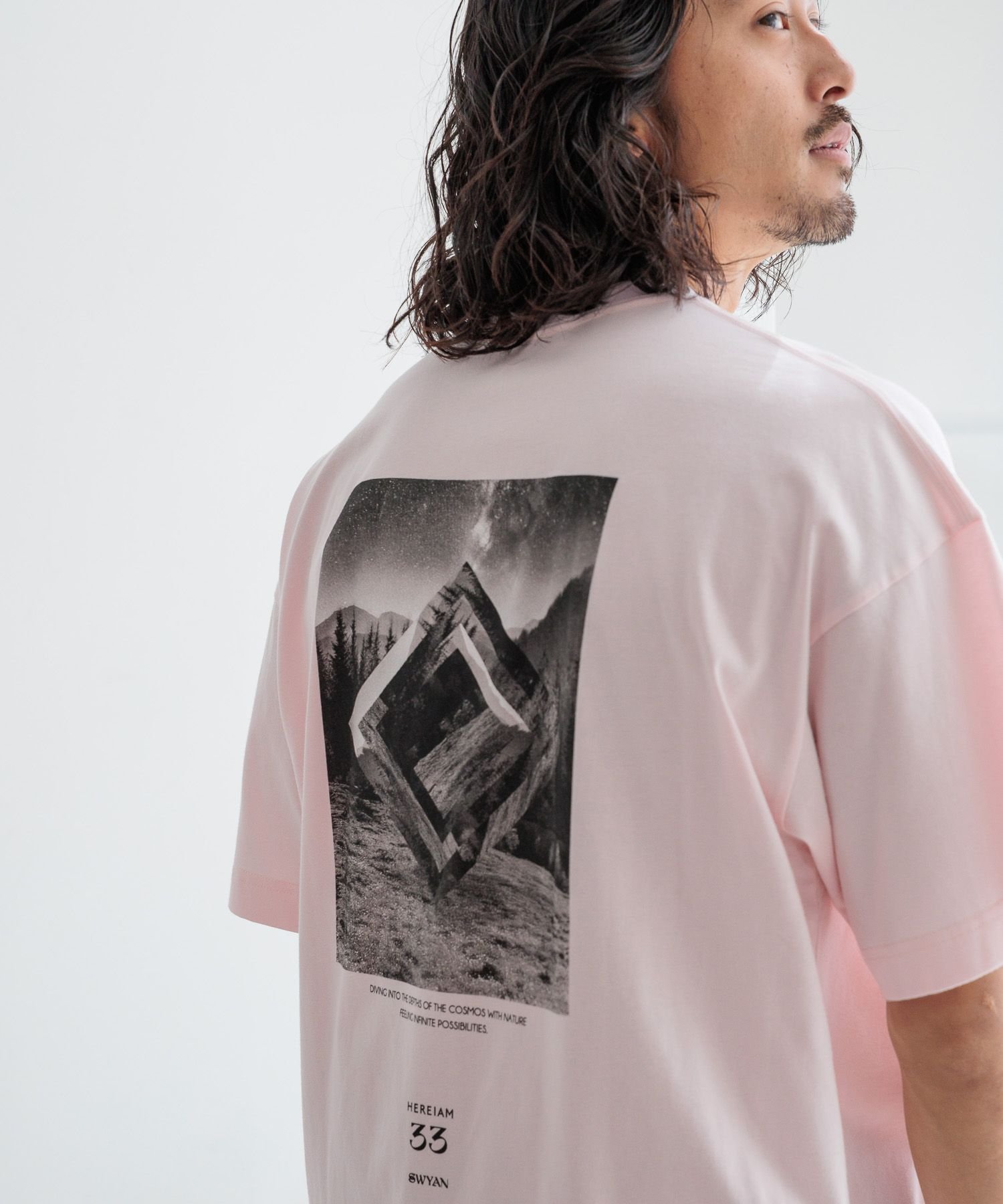 【ベイフロー/BAYFLOW】の【HEREIAM MEN】ユニセックス/吸水速乾 接触冷感/FORTH TEE インテリア・キッズ・メンズ・レディースファッション・服の通販 founy(ファニー) 　ファッション　Fashion　レディースファッション　Fashion for Women　おすすめ　Recommended / Our Picks　アウトドア　Outdoor Clothing　キャップ　Cap, Baseball Cap　グラフィック　Graphic, Graphic Design　フロント　Front, Front Design　プリント　Print, Printed Pattern　吸水　Absorbent, Quick-Dry　羽織　Haori, Light Jacket　ライトピンク21|ID: prp329100004766825 ipo3291000000034516847