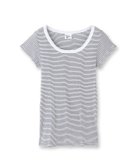 【ドレステリア/DRESSTERIOR】のRobert.P.Miller(ロベルト・ピー・ミラー)パネルリブボーダーUネックTシャツ 人気、トレンドファッション・服の通販 founy(ファニー) ファッション Fashion レディースファッション Fashion for Women トップス・カットソー Cut & Sew Tops シャツ・ブラウス・オフィスカジュアル Elegant Blouses & Button-Ups ロングTシャツ・Tシャツ Longline T-Shirts & Tees ベルト&ウエストマーク Belts & Waist Accessories インナー Innerwear フィット Fit, Slim Fit thumbnail ホワイト|ID: prp329100004766835 ipo3291000000034517146