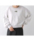 【レプシィム ローリーズファーム/LEPSIM LOWRYS FARM】のピーチ起毛刺繍プルオーバー 人気、トレンドファッション・服の通販 founy(ファニー) ファッション Fashion レディースファッション Fashion for Women トップス・カットソー Cut & Sew Tops カジュアルプルオーバー・ニットトップス Pullovers & Knit Tops / Casual Pullovers おすすめ Recommended / Our Picks ショート Short, Short Length シンプル Simple, Minimal スウェット / スエット Sweatshirt, Sweatwear ピーチ Peach, Soft Touch ワンポイント One Point, Statement Accent thumbnail 杢グレー13|ID: prp329100004766842 ipo3291000000034517416