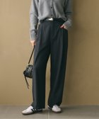 【ビューティ&ユース ユナイテッドアローズ/BEAUTY&YOUTH / UNITED ARROWS】のウールブレンド ツイルバックゴムパンツ ウォッシャブル DK.GRAY|ID: prp329100004766849 ipo3291000000034568174