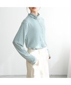 【エルビーシー/LBC】のクシュタートルネックロンT 人気、トレンドファッション・服の通販 founy(ファニー) ファッション Fashion レディースファッション Fashion for Women トップス・カットソー Cut & Sew Tops ロングTシャツ・Tシャツ Longline T-Shirts & Tees タートルネック・ハイネックトップス Turtlenecks & High-Neck Tops インナー Innerwear スウェット / スエット Sweatshirt, Sweatwear センター Center, Center Line タートルネック Turtleneck, High Neck ハイネック High Neck, Mock Neck フロント Front, Front Design thumbnail ターコイズ|ID: prp329100004766885 ipo3291000000034518380