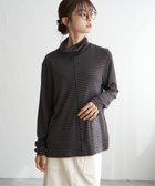 【エルビーシー/LBC】のクシュタートルネックロンT 人気、トレンドファッション・服の通販 founy(ファニー) ファッション Fashion レディースファッション Fashion for Women トップス・カットソー Cut & Sew Tops ロングTシャツ・Tシャツ Longline T-Shirts & Tees タートルネック・ハイネックトップス Turtlenecks & High-Neck Tops インナー Innerwear スウェット / スエット Sweatshirt, Sweatwear センター Center, Center Line タートルネック Turtleneck, High Neck ハイネック High Neck, Mock Neck フロント Front, Front Design thumbnail チャコール|ID: prp329100004766885 ipo3291000000034518386