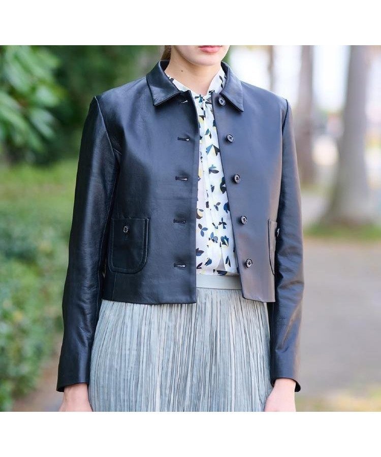 【ドレステリア/DRESSTERIOR】のラムレザーミニマルジャケット 人気、トレンドファッション・服の通販 founy(ファニー) 　ファッション　Fashion　レディースファッション　Fashion for Women　アウター　Coat / Outerwear Collection　レディースジャケット・軽アウター　Jackets　エレガント 上品　Elegant　コンパクト　Compact, Small Size　ショート　Short, Short Length　ジャケット　Jacket, Outerwear　スマート　Smart, Elegant　バランス　Balance, Style Balance　ポケット　Pocket, Pocket Detail　人気　Popular, Best Seller　冬　Winter / This Winter　春　Spring　 other-1|ID: prp329100004766895 ipo3291000000034518631