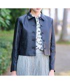 【ドレステリア/DRESSTERIOR】のラムレザーミニマルジャケット ブラック|ID: prp329100004766895 ipo3291000000034518632