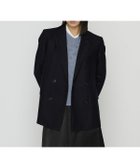 【コムサ/COMME CA】のトリアセウールフラノウィンドペン ダブルジャケット 人気、トレンドファッション・服の通販 founy(ファニー) ファッション Fashion レディースファッション Fashion for Women アウター Coat / Outerwear Collection レディースジャケット・軽アウター Jackets クラシック Classic, Timeless Style ジャケット Jacket, Outerwear ストレッチ Stretch, Stretchy Fabric ダブル Double, Double-Breasted マニッシュ Mannish, Boyish リラックス Relax, Relaxed Fit thumbnail 09:ネイビー系|ID: prp329100004766897 ipo3291000000034518691
