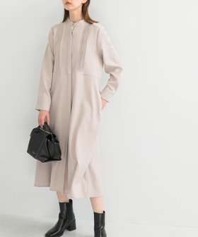 【アーバンリサーチ ロッソ/URBAN RESEARCH ROSSO】のピンタックストレートワンピース 人気、トレンドファッション・服の通販 founy(ファニー) ファッション Fashion レディースファッション Fashion for Women ワンピース Dresses 2025年 2025 2025-2026秋冬・A/W Autumn/Winter 2025–26 AW25–26 冬 Winter / This Winter シンプル Simple, Minimal ジャケット Jacket, Outerwear ストレート Straight, Straight Cut フォーマル Formal, Dressy フロント Front, Front Design ポケット Pocket, Pocket Detail エレガント 上品 Elegant A/W・秋冬 Autumn/Winter |ID:prp329100004766932