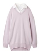 【フレイ アイディー/FRAY I.D】のレイヤードシャツカラーウールワンピース 人気、トレンドファッション・服の通販 founy(ファニー) ファッション Fashion レディースファッション Fashion for Women ワンピース Dresses おすすめ Recommended / Our Picks なめらか Smooth, Silky Texture ストライプ Stripe, Striped Pattern スマート Smart, Elegant ソックス Socks, Hosiery トレンド Trend, Trending Now バランス Balance, Style Balance thumbnail PNK[066]|ID: prp329100004766967 ipo3291000000034519585