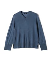 【シップス フォー ウィメン/SHIPS】のSHIPS Primary Navy Label 18G ZEGNA Vネック ニット 人気、トレンドファッション・服の通販 founy(ファニー) ファッション Fashion レディースファッション Fashion for Women トップス・カットソー Cut & Sew Tops ニット Knit Tops & Sweaters Vネックトップス V-Neck Tops / V-Cut Neckline Shirts イタリア Italy ベーシック Basic, Essential エレガント 上品 Elegant 春 Spring |ID:prp329100004766969