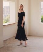 【レジャ/Leja】のLEJA-2WAYレース花柄オフショルダーマーメイドロングワンピースドレス 人気、トレンドファッション・服の通販 founy(ファニー) ファッション Fashion レディースファッション Fashion for Women ワンピース Dresses フォーマル・パーティードレス・結婚式用ドレス Elegant & Casual Dresses オケージョン Occasion Wear クール Cool, Chic スタイリッシュ Stylish, Fashionable スパンコール Sequins, Sequin Embellishment デコルテ Décolleté, Neckline ドレス Dress, One-Piece パターン Pattern, Design Print フェミニン Feminine, Girly フォーマル Formal, Dressy フロント Front, Front Design マーメイド Mermaid, Fishtail Silhouette レース Lace, Lace Fabric ワンポイント One Point, Statement Accent 結婚式 Wedding 披露宴 Wedding Reception 二次会 After Party thumbnail BLACK|ID: prp329100004766978 ipo3291000000034519727