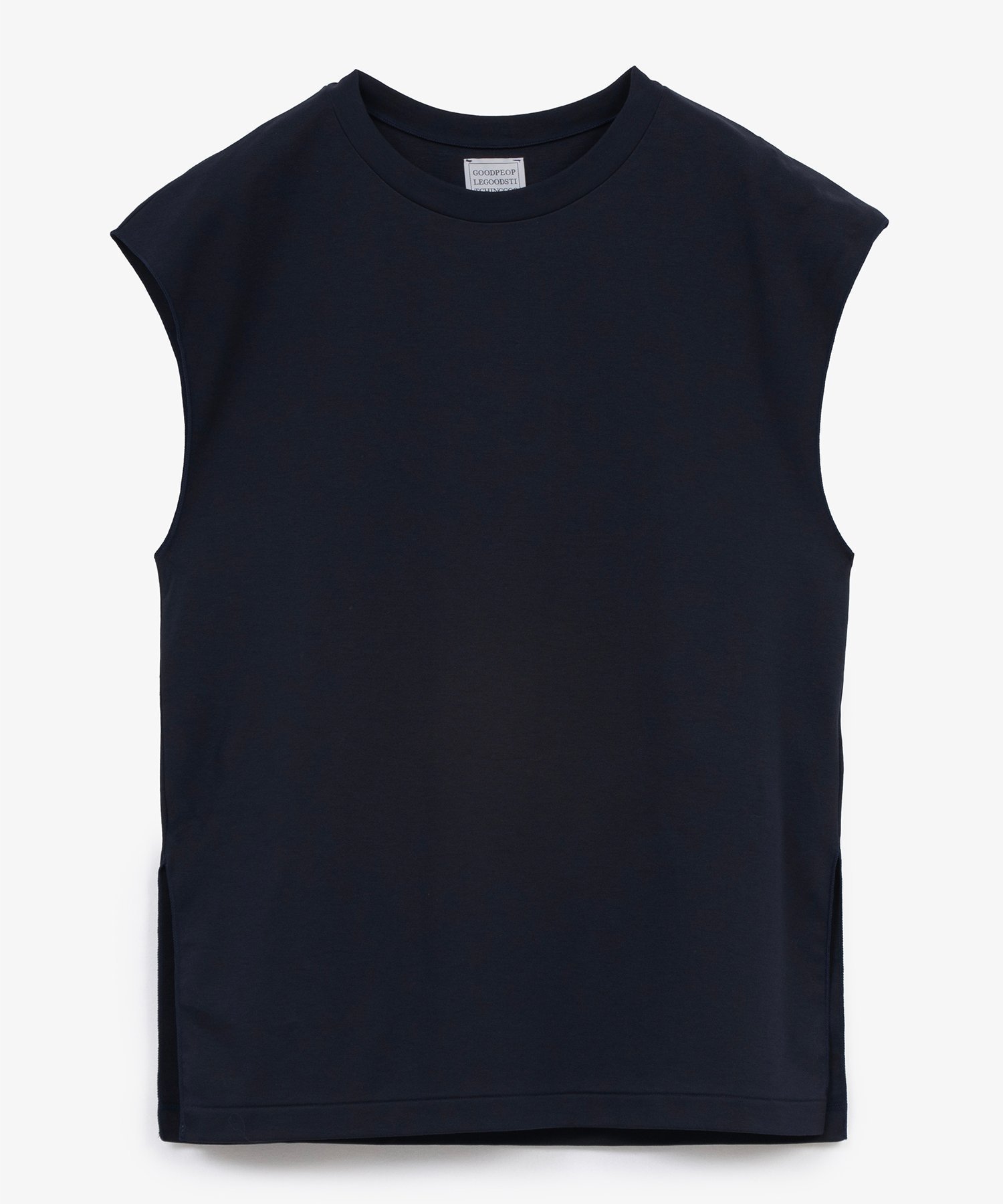 【ハウス オブ ロータス/HOUSE OF LOTUS】の【GGG】Standard Highgauge Interlock French Sleeve T インテリア・キッズ・メンズ・レディースファッション・服の通販 founy(ファニー) 　ファッション　Fashion　レディースファッション　Fashion for Women　トップス・カットソー　Cut & Sew Tops　スリット　Slit, Slit Detail　定番　Standard, Basic Item　A/W・秋冬　Autumn/Winter　冬　Winter / This Winter　ネイビー|ID: prp329100004767010 ipo3291000000034520244