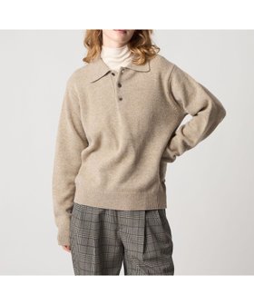 【ビューティ&ユース ユナイテッドアローズ/BEAUTY&YOUTH / UNITED ARROWS】のSteven Alan ウール カシミヤ ポロニット 人気、トレンドファッション・服の通販 founy(ファニー) ファッション Fashion レディースファッション Fashion for Women トップス・カットソー Cut & Sew Tops ニット Knit Tops & Sweaters スラックス Slacks, Dress Pants タイトスカート Pencil Skirt, Tight Skirt フィット Fit, Slim Fit ベーシック Basic, Essential リラックス Relax, Relaxed Fit エレガント 上品 Elegant |ID:prp329100004767015