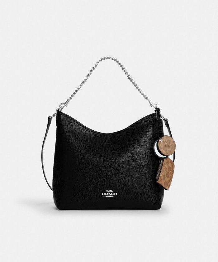 【コーチ/COACH】の【公式】ローレル ラージ ショルダー バッグ・ミラー チャーム アンド ポーチ インテリア・キッズ・メンズ・レディースファッション・服の通販 founy(ファニー) https://founy.com/ ファッション Fashion レディースファッション Fashion for Women ポーチ&ミニバッグ Pouches & Mini Bags アウトレット Outlet / Clearance シューズ Shoes, Footwear ショルダー Shoulder, Shoulder Strap チャーム Charm, Pendant ポケット Pocket, Pocket Detail ポーチ Pouch, Small Case ラップ Wrap, Wrap Design 財布 Wallet, Purse |ID: prp329100004767039 ipo3291000000034520733