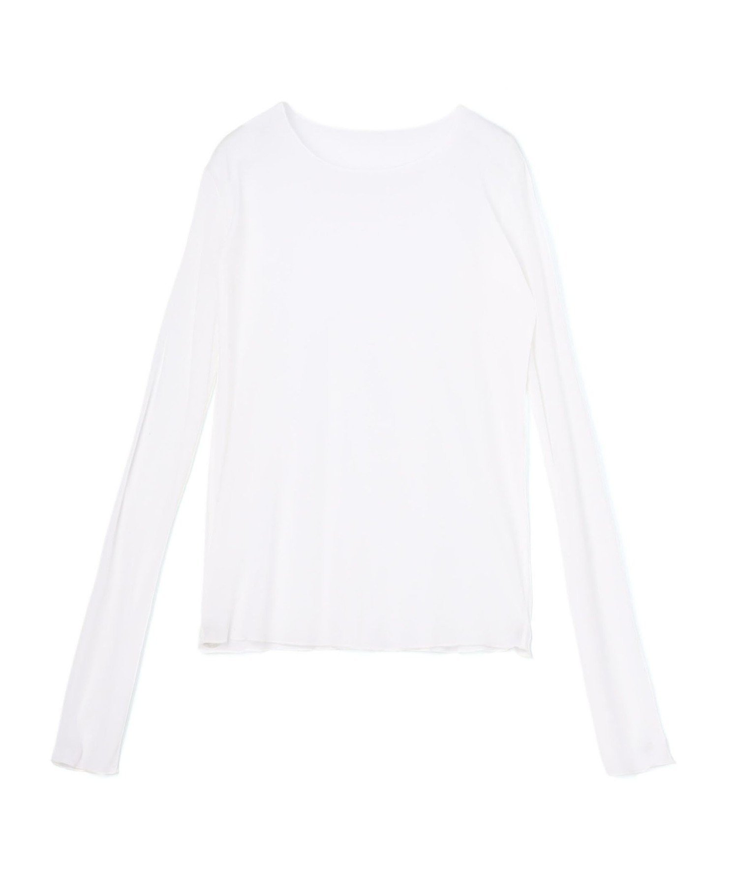 【トゥモローランド/TOMORROWLAND】のシアーフライス ロングスリーブトップス インテリア・キッズ・メンズ・レディースファッション・服の通販 founy(ファニー) ファッション Fashion レディースファッション Fashion for Women トップス・カットソー Cut & Sew Tops シアー Sheer, See-Through 11 ホワイト|ID: prp329100004767087 ipo3291000000034728076