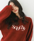 【ヘザー/Heather】のジャガードロゴニット 人気、トレンドファッション・服の通販 founy(ファニー) ファッション Fashion レディースファッション Fashion for Women トップス・カットソー Cut & Sew Tops ニット Knit Tops & Sweaters おすすめ Recommended / Our Picks ボトム Bottoms, Lower Wear ルーズ Loose, Oversized 人気 Popular, Best Seller 今季 This Season, Current Season 定番 Standard, Basic Item A/W・秋冬 Autumn/Winter thumbnail 【WEB先行販売】レッド|ID: prp329100004767090 ipo3291000000034521563
