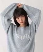 【ヘザー/Heather】のジャガードロゴニット 人気、トレンドファッション・服の通販 founy(ファニー) ファッション Fashion レディースファッション Fashion for Women トップス・カットソー Cut & Sew Tops ニット Knit Tops & Sweaters おすすめ Recommended / Our Picks ボトム Bottoms, Lower Wear ルーズ Loose, Oversized 人気 Popular, Best Seller 今季 This Season, Current Season 定番 Standard, Basic Item A/W・秋冬 Autumn/Winter thumbnail ブルー|ID: prp329100004767090 ipo3291000000034521570