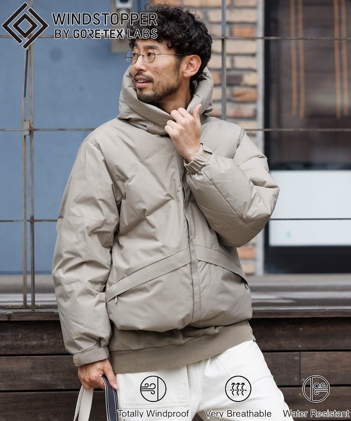 【フリークスストア/FREAK'S STORE】の別注 GORE-TEX WINDSTOPPER DOWN JACKET 25AW インテリア・キッズ・メンズ・レディースファッション・服の通販 founy(ファニー) ファッション Fashion メンズファッション Fashion for Men アウトドア Outdoor Clothing カーゴパンツ Cargo Pants, Utility Pants 軽量 Lightweight, Ultra Light ジャケット Jacket, Outerwear スニーカー Sneakers, Trainers タフタ Taffeta, Structured Fabric ダウン Down, Puffer デニム Denim, Jeans Material 定番 Standard, Basic Item バランス Balance, Style Balance ボックス Boxy, Box Shape ポケット Pocket, Pocket Detail 別注 Limited Edition, Custom Order リラックス Relax, Relaxed Fit A/W・秋冬 Autumn/Winter 冬 Winter / This Winter おすすめ Recommended / Our Picks 2025年 2025 2025-2026秋冬・A/W Autumn/Winter 2025–26 AW25–26 ベージュ|ID: prp329100004767111 ipo3291000000034828176