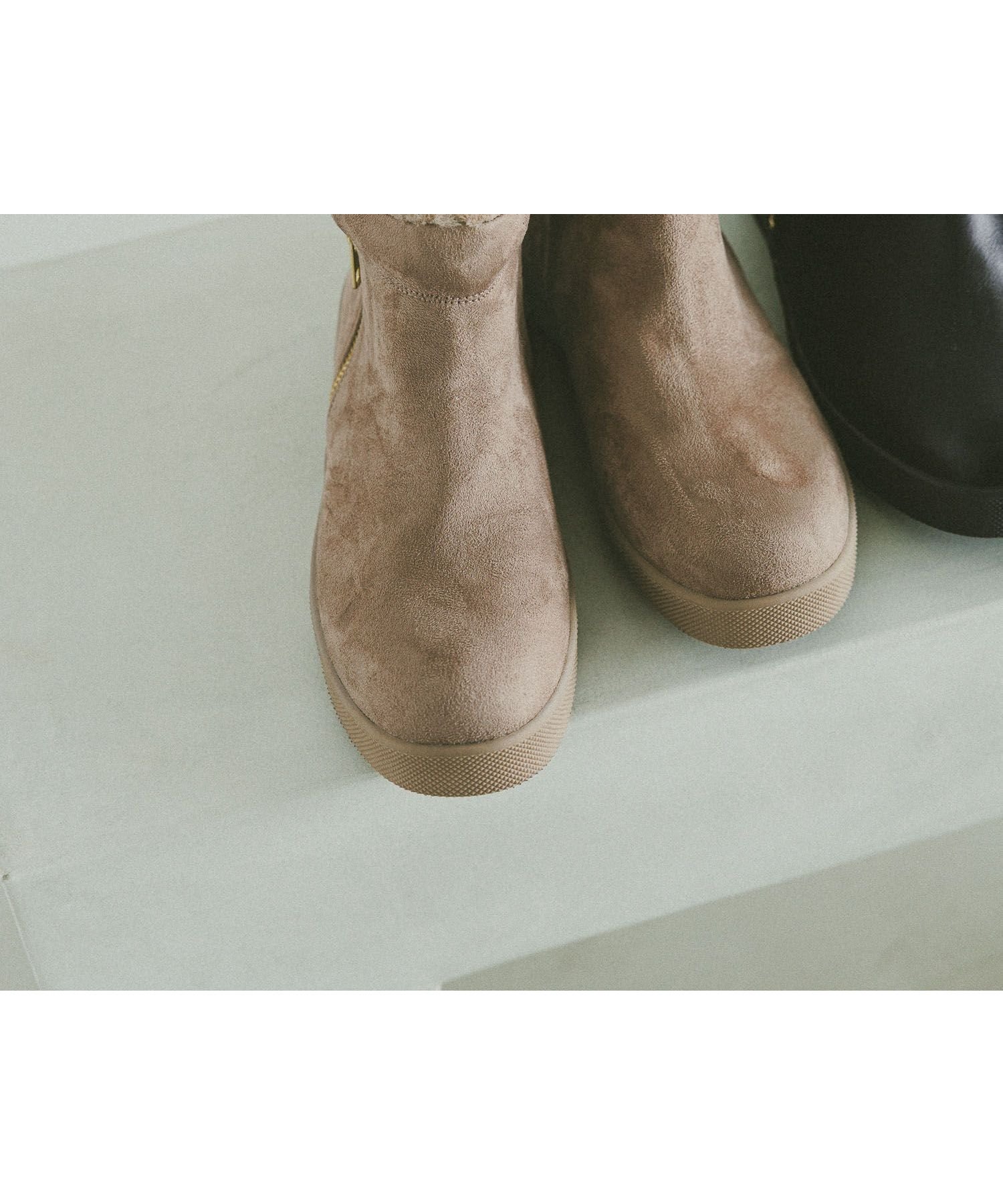 【グローバルワーク/GLOBAL WORK】の撥水保温中敷きブーツ/601681 人気、トレンドファッション・服の通販 founy(ファニー) 　ファッション　Fashion　レディースファッション　Fashion for Women　おすすめ　Recommended / Our Picks　シューズ　Shoes, Footwear　トレンド　Trend, Trending Now　フェイクファー　Faux Fur, Imitation Fur　ライニング　Inner Lining, Inner Fabric, Lined　ワーク　Workwear, Utility Style　エレガント 上品　Elegant　冬　Winter / This Winter　定番　Standard, Basic Item　抗菌　Antibacterial, Bacteria-Resistant　 other-1|ID: prp329100004767116 ipo3291000000034791843