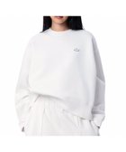 【ラコステ/LACOSTE】のクロップド丈 オーバーサイズクルーネックスウェット トレーナー 人気、トレンドファッション・服の通販 founy(ファニー) ファッション Fashion レディースファッション Fashion for Women トップス・カットソー Cut & Sew Tops レディースパーカー・カジュアルフーディー Casual Hoodies & Sweatshirts スウェット・クルーネックトップス Sweatshirts & Crewnecks / Relaxed Fit Sweat Tops クロップド Cropped, Short Length シンプル Simple, Minimal スウェット / スエット Sweatshirt, Sweatwear セットアップ Set-Up, Coordinated Outfit トレーナー Sweatshirt, Trainer ラバー Rubber, Rubber Sole ワイド Wide, Wide Fit thumbnail ホワイト|ID: prp329100004767131 ipo3291000000034626108