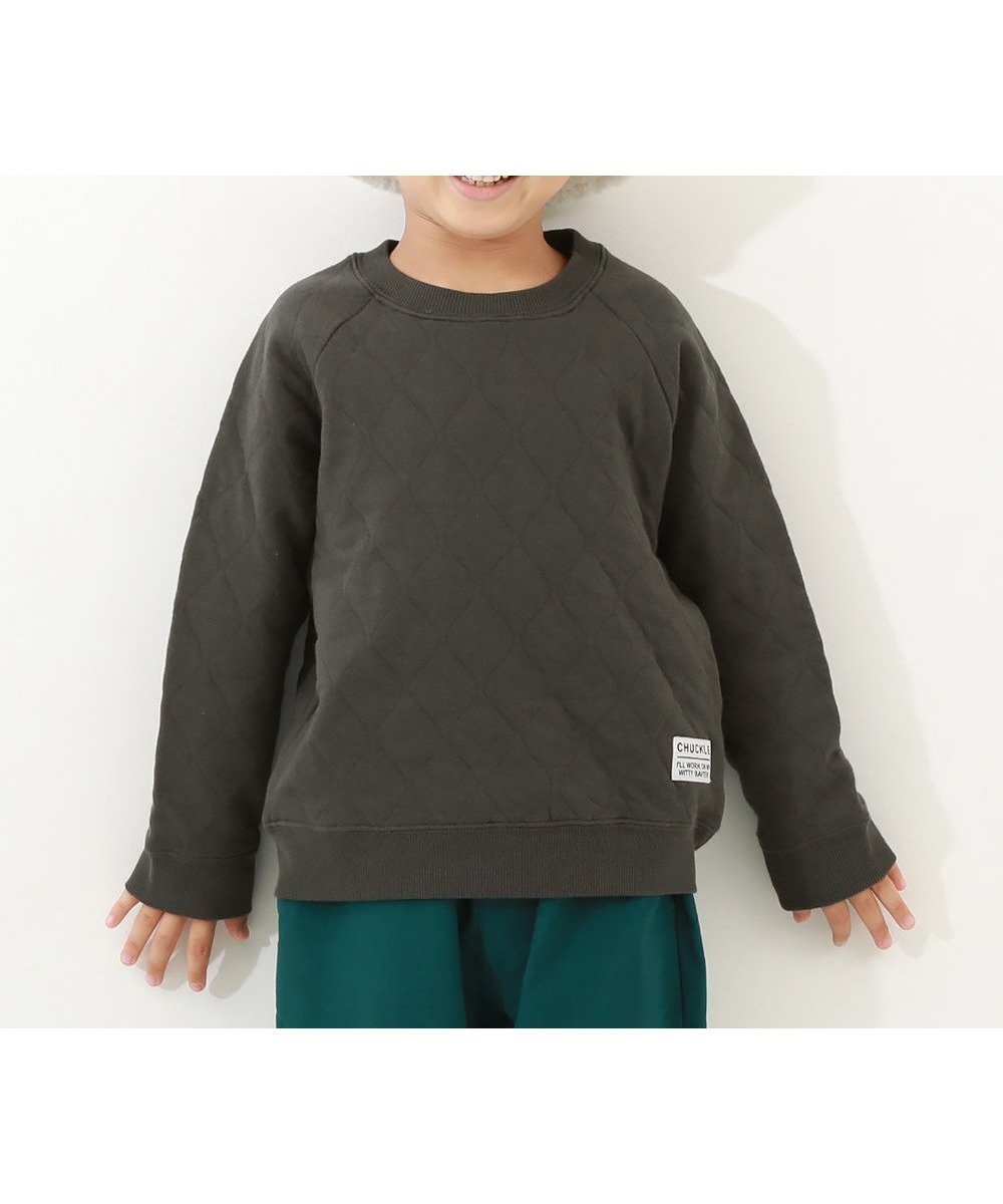 【デビロック/devirock / KIDS】のキルティングニット トレーナー トレーナー トップス 25AW インテリア・キッズ・メンズ・レディースファッション・服の通販 founy(ファニー) ファッション Fashion キッズファッション Fashion for Kids トップス・カットソー Cut & Sew Tops キルティング Quilted, Quilting キルト Quilt, Quilted Fabric トレーナー Sweatshirt, Trainer リラックス Relax, Relaxed Fit A/W・秋冬 Autumn/Winter おすすめ Recommended / Our Picks 2025年 2025 2025-2026秋冬・A/W Autumn/Winter 2025–26 AW25–26 スミクロ|ID: prp329100004767167 ipo3291000000034522909