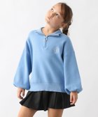 【グローバルワーク/GLOBAL WORK / KIDS】のメルティハーフZIPニットプルオーバー/キッズ/593432 サックス81|ID: prp329100004767178 ipo3291000000034731385