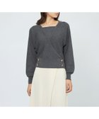 【エポカ/EPOCA】の【WEB 一部店舗限定】 ウォッシャブルウール カシュクールリブニット 人気、トレンドファッション・服の通販 founy(ファニー) ファッション Fashion レディースファッション Fashion for Women トップス・カットソー Cut & Sew Tops ニット Knit Tops & Sweaters おすすめ Recommended / Our Picks インナー Innerwear ウォッシャブル Machine Washable シンプル Simple, Minimal ボトム Bottoms, Lower Wear 冬 Winter / This Winter 秋 Autumn thumbnail グレー|ID: prp329100004767184 ipo3291000000034523171