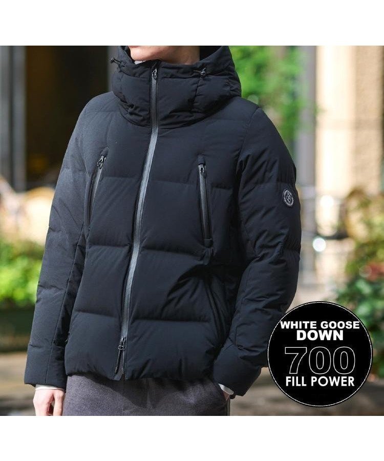 【ドレステリア/DRESSTERIOR / MEN】の【700フィルパワー/高品質ダウン/Safari12月号掲載】ホワイトグース ホットメルトダウンMark2 インテリア・キッズ・メンズ・レディースファッション・服の通販 founy(ファニー) 　ファッション　Fashion　メンズファッション　Fashion for Men　アウトドア　Outdoor Clothing　軽量　Lightweight, Ultra Light　12月号　December Issue　ジップ　Zip, Zipper　ストレッチ　Stretch, Stretchy Fabric　スマート　Smart, Elegant　雑誌　Magazine, Fashion Magazine　ダウン　Down, Puffer　ドレス　Dress, One-Piece　人気　Popular, Best Seller　パターン　Pattern, Design Print　ファブリック　Fabric, Textile　フェザー　Feather, Feather Detail　フロント　Front, Front Design　ポケット　Pocket, Pocket Detail　ブラック|ID: prp329100004767223 ipo3291000000034934300