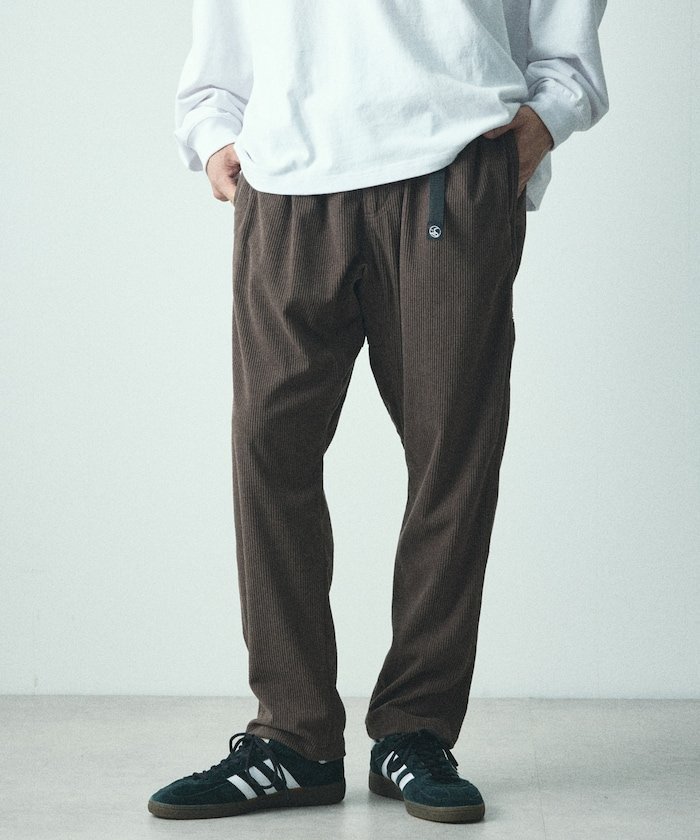 【フリークスストア/FREAK'S STORE】のベーシックシルエット コーデュロイ クライミング パンツ / テーパードシルエット 【限定展開】 25AW インテリア・キッズ・メンズ・レディースファッション・服の通販 founy(ファニー) 　ファッション　Fashion　メンズファッション　Fashion for Men　ボトムス　Bottoms　アウトドア　Outdoor Clothing　コーデュロイ　Corduroy, Cord Fabric　ストレッチ　Stretch, Stretchy Fabric　テーパード　Tapered, Tapered Pants　定番　Standard, Basic Item　人気　Popular, Best Seller　ベーシック　Basic, Essential　A/W・秋冬　Autumn/Winter　冬　Winter / This Winter　おすすめ　Recommended / Our Picks　2025年　2025　2025-2026秋冬・A/W　Autumn/Winter 2025–26 AW25–26　ブラウン|ID: prp329100004767285 ipo3291000000034524169