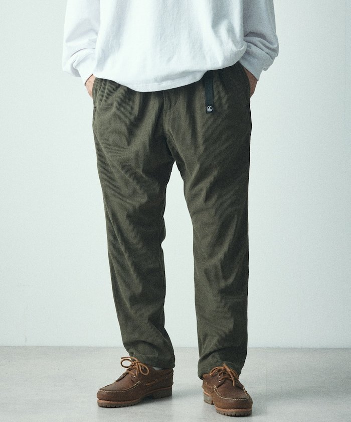 【フリークスストア/FREAK'S STORE】のベーシックシルエット コーデュロイ クライミング パンツ / テーパードシルエット 【限定展開】 25AW インテリア・キッズ・メンズ・レディースファッション・服の通販 founy(ファニー) 　ファッション　Fashion　メンズファッション　Fashion for Men　ボトムス　Bottoms　アウトドア　Outdoor Clothing　コーデュロイ　Corduroy, Cord Fabric　ストレッチ　Stretch, Stretchy Fabric　テーパード　Tapered, Tapered Pants　定番　Standard, Basic Item　人気　Popular, Best Seller　ベーシック　Basic, Essential　A/W・秋冬　Autumn/Winter　冬　Winter / This Winter　おすすめ　Recommended / Our Picks　2025年　2025　2025-2026秋冬・A/W　Autumn/Winter 2025–26 AW25–26　オリーブ|ID: prp329100004767285 ipo3291000000034524171