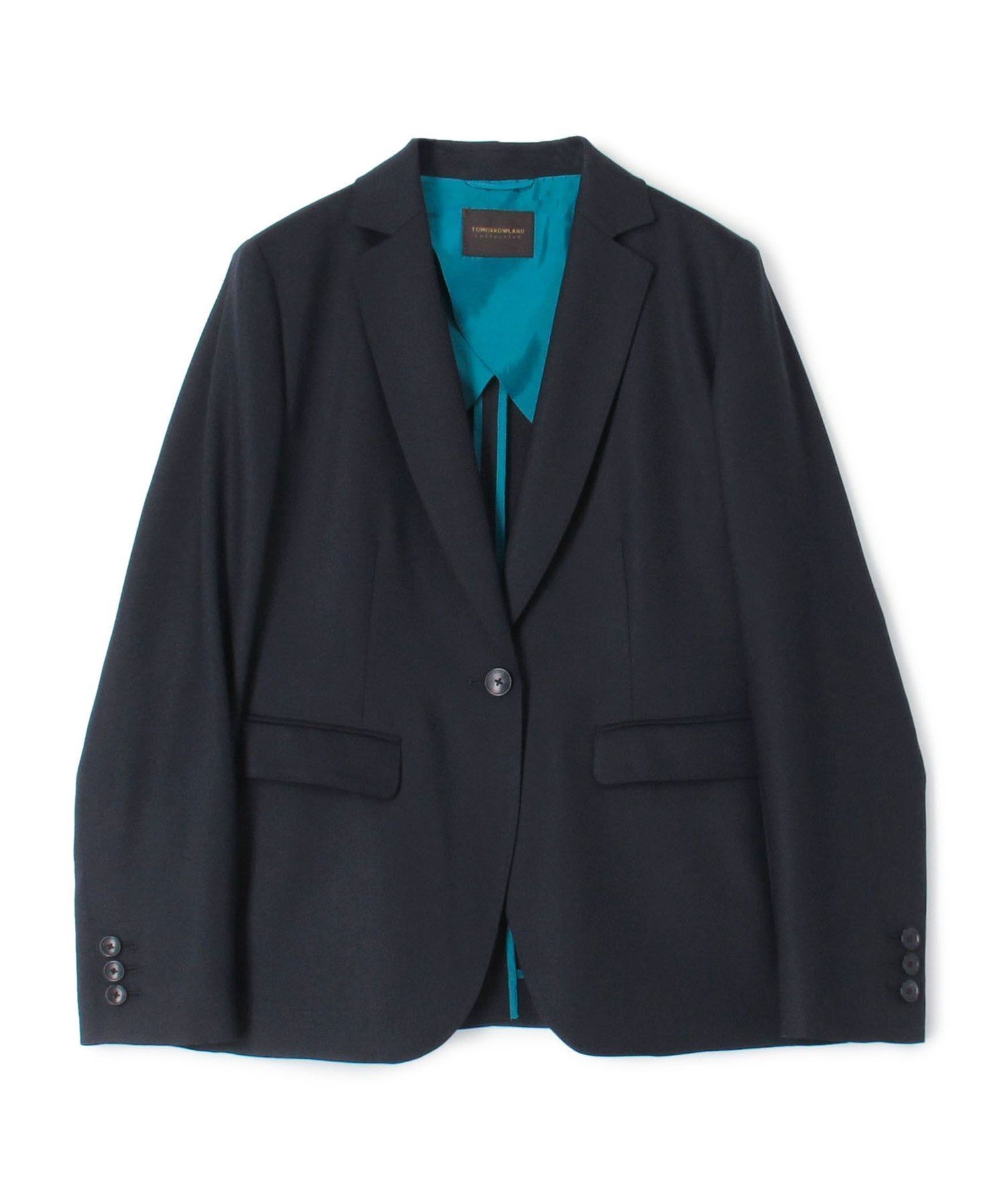 【トゥモローランド/TOMORROWLAND】のシャイニーピンヘッド シングル1Bジャケット インテリア・キッズ・メンズ・レディースファッション・服の通販 founy(ファニー) 　ファッション　Fashion　レディースファッション　Fashion for Women　アウター　Coat / Outerwear Collection　レディースジャケット・軽アウター　Jackets　シェイプ　Shape, Slim Fit　シルク　Silk, 100% Silk　ジャケット　Jacket, Outerwear　ストレッチ　Stretch, Stretchy Fabric　スリム　Slim, Slim Fit　セットアップ　Set-Up, Coordinated Outfit　タオル　Towel, Bath Towel　フロント　Front, Front Design　ボトム　Bottoms, Lower Wear　おすすめ　Recommended / Our Picks　セレモニー　Ceremony　入学式　Entrance Ceremony　69 ネイビー|ID: prp329100004767321 ipo3291000000034985381