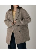 【クリエ コンフォルト/crie conforto】のシャギーパデットショルダーコート 人気、トレンドファッション・服の通販 founy(ファニー) ファッション Fashion レディースファッション Fashion for Women アウター Coat / Outerwear Collection コート・ロングコート・ピーコート Long Coats, Peacoats & More おすすめ Recommended / Our Picks サテン Satin, Glossy Fabric ショルダー Shoulder, Shoulder Strap センター Center, Center Line デニム Denim, Jeans Material ビッグ Big, Oversized ビンテージ Vintage, Retro Style ワイド Wide, Wide Fit thumbnail MOCHA|ID: prp329100004767330 ipo3291000000034524733