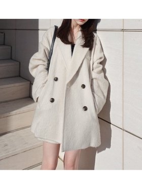 【フレイ アイディー/FRAY I.D】のオーバーサイズウールシャギージャコット 人気、トレンドファッション・服の通販 founy(ファニー) ファッション Fashion レディースファッション Fashion for Women 軽量 Lightweight, Ultra Light ジャケット Jacket, Outerwear スタイリッシュ Stylish, Fashionable スマート Smart, Elegant セットアップ Set-Up, Coordinated Outfit 人気 Popular, Best Seller ビッグ Big, Oversized フェミニン Feminine, Girly |ID:prp329100004767603