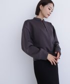 【ナチュラル ビューティー ベーシック/NATURAL BEAUTY BASIC】のダンボール SETUP トップス チャコール1|ID: prp329100004767619 ipo3291000000034654279