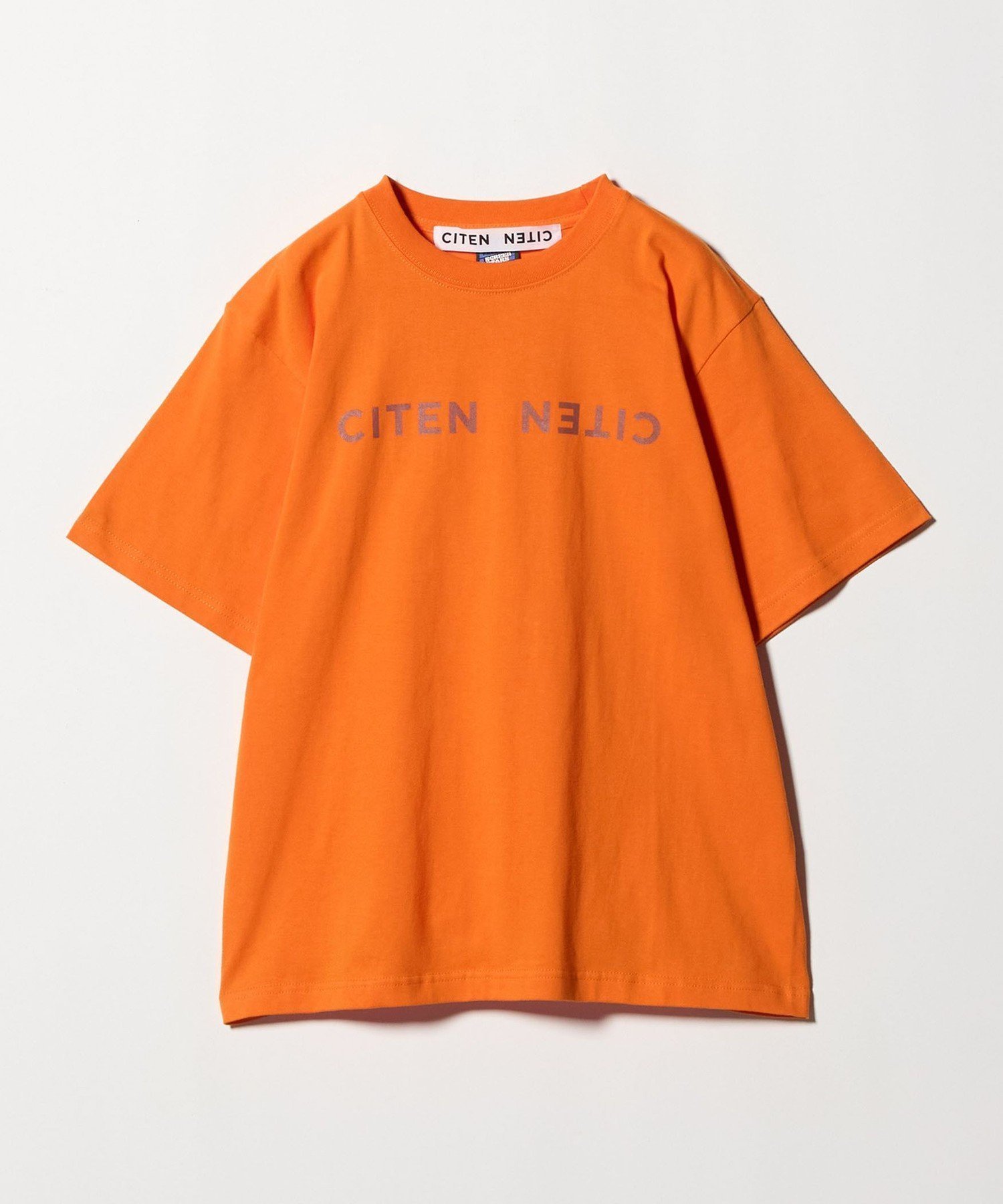 【シテン/CITEN】のCITEN カラフルビッグロゴT インテリア・キッズ・メンズ・レディースファッション・服の通販 founy(ファニー) 　ファッション　Fashion　レディースファッション　Fashion for Women　インナー　Innerwear　カットソー　Cut and Sewn Top　シンプル　Simple, Minimal　バランス　Balance, Style Balance　ビスチェ　Bustier, Corset Top　フィット　Fit, Slim Fit　ベスト　Vest, Waistcoat　ルーズ　Loose, Oversized　おすすめ　Recommended / Our Picks　ORANGE|ID: prp329100004767621 ipo3291000000034620435