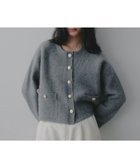 【アパートバイローリーズ/apart by lowrys】のCNラクーンコンキンボタンカーディガン 人気、トレンドファッション・服の通販 founy(ファニー) ファッション Fashion レディースファッション Fashion for Women トップス・カットソー Cut & Sew Tops カーディガン・羽織り Layered Style Cardigans カーディガン Cardigan, Knitwear シンプル Simple, Minimal トレンド Trend, Trending Now フリル Frill, Ruffle 人気 Popular, Best Seller thumbnail グレー15|ID: prp329100004767623 ipo3291000000034580009