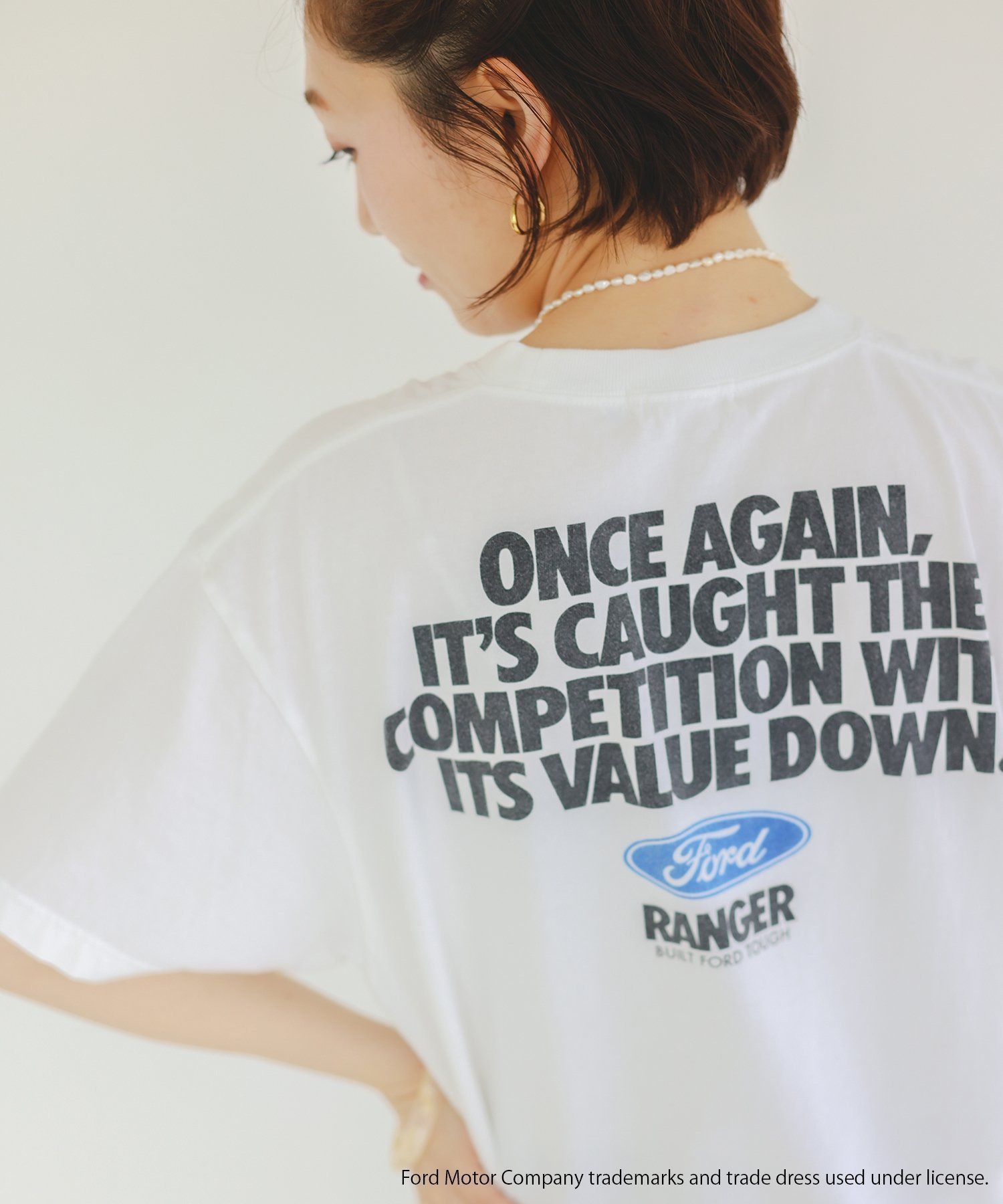 【ルクールブラン/le.coeur blanc】のGOOD ROCK SPEED/FORD Tシャツ 人気、トレンドファッション・服の通販 founy(ファニー) ファッション Fashion レディースファッション Fashion for Women トップス・カットソー Cut & Sew Tops シャツ・ブラウス・オフィスカジュアル Elegant Blouses & Button-Ups ロングTシャツ・Tシャツ Longline T-Shirts & Tees グラフィック Graphic, Graphic Design シンプル Simple, Minimal フロント Front, Front Design プリント Print, Printed Pattern ボトム Bottoms, Lower Wear ヴィンテージ Vintage Style 夏 Summer other-1|ID: prp329100004767626 ipo3291000000034591341