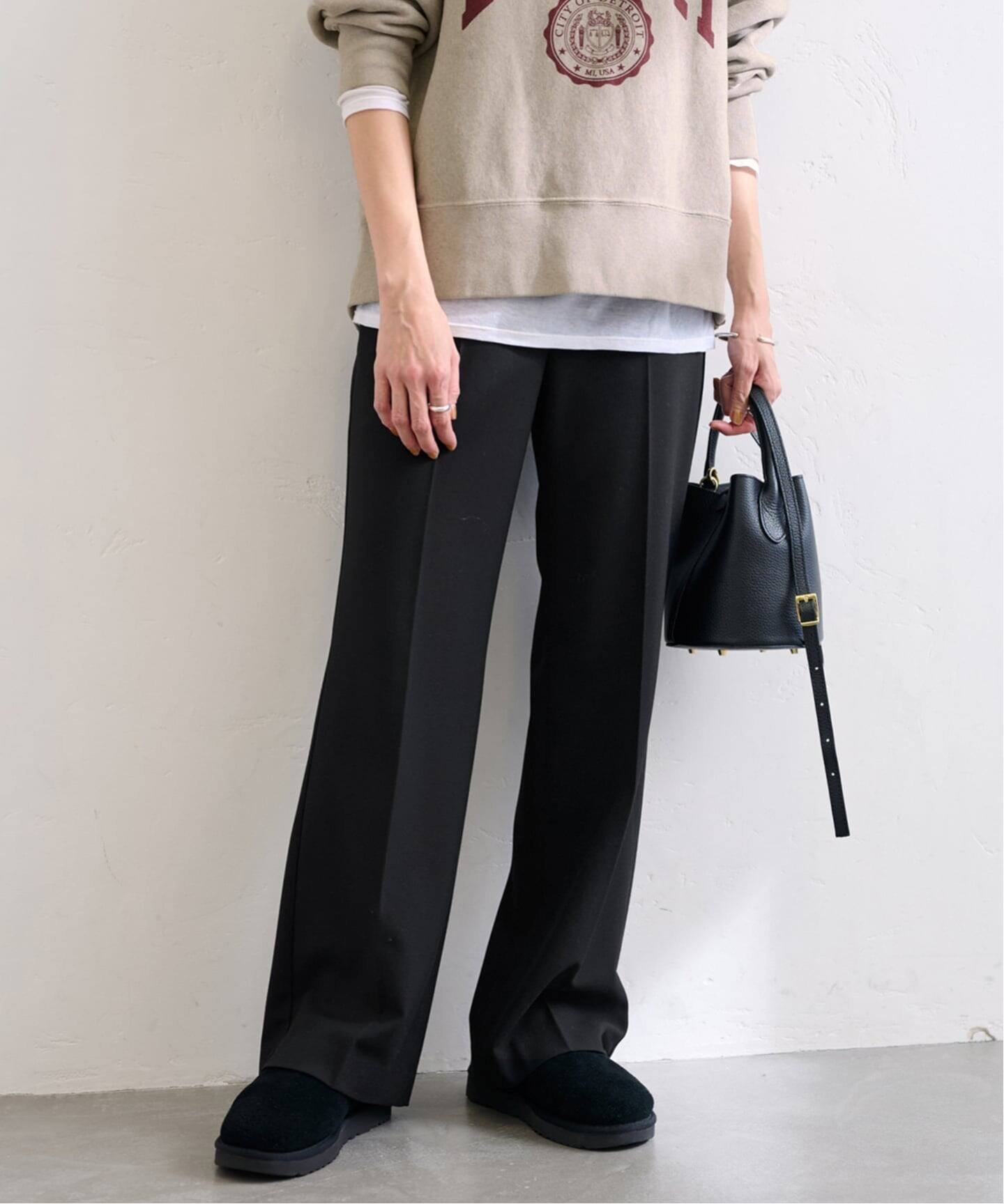 【フレームワーク/FRAMeWORK】の≪追加≫裏起毛フレアパンツ 3 インテリア・キッズ・メンズ・レディースファッション・服の通販 founy(ファニー) ファッション Fashion レディースファッション Fashion for Women パンツ Pants & Trousers ストレッチ Stretch, Stretchy Fabric なめらか Smooth, Silky Texture フレア Flare, Flared A/W・秋冬 Autumn/Winter 再入荷 Restock / Back in Stock ブラック|ID: prp329100004767637 ipo3291000000034527922