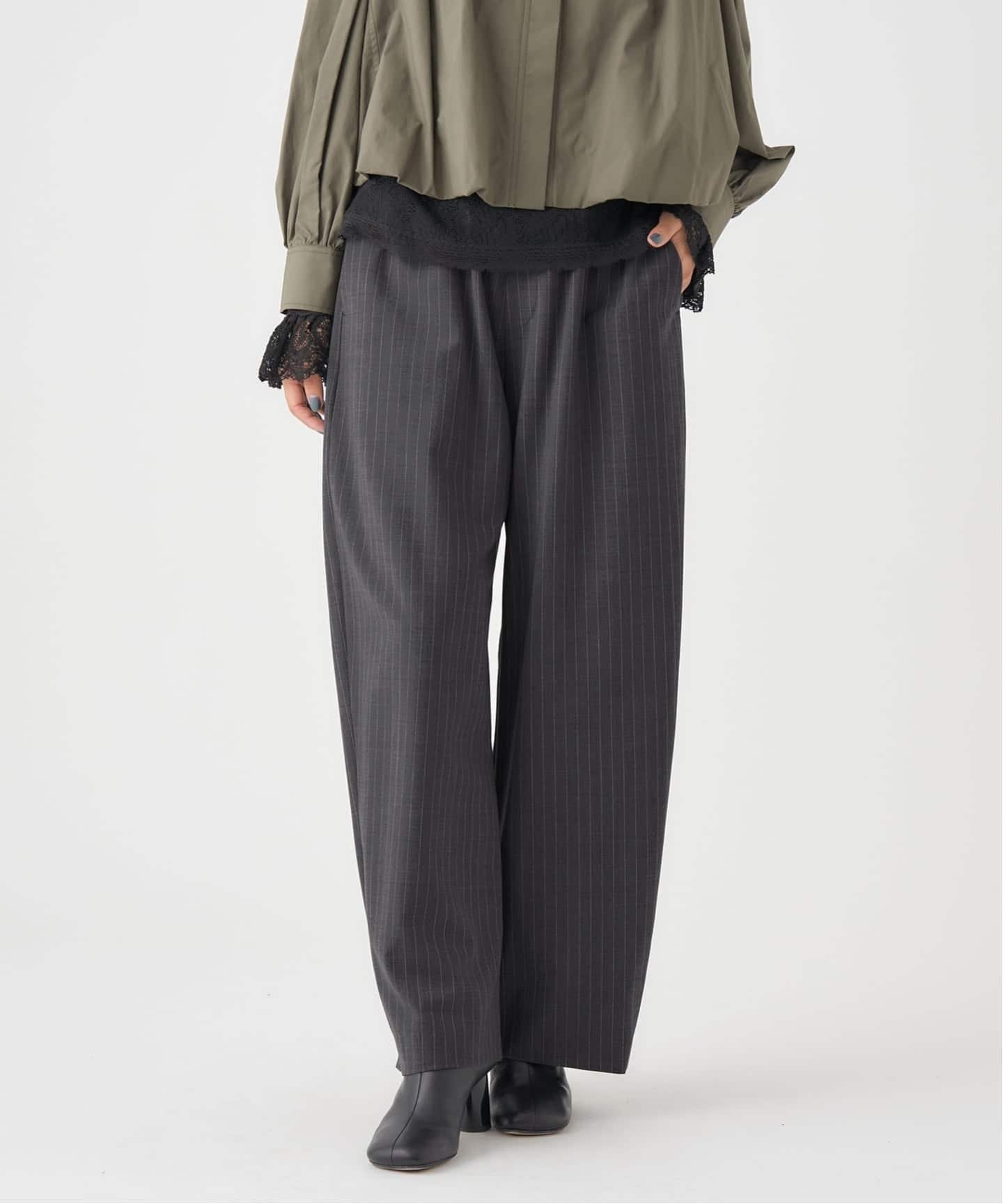 【イエナ/IENA】のウォッシャブルセミコクーンパンツ インテリア・キッズ・メンズ・レディースファッション・服の通販 founy(ファニー) 　ファッション　Fashion　レディースファッション　Fashion for Women　パンツ　Pants & Trousers　2025年　2025　2025-2026秋冬・A/W　Autumn/Winter 2025–26 AW25–26　おすすめ　Recommended / Our Picks　ストレッチ　Stretch, Stretchy Fabric　セットアップ　Set-Up, Coordinated Outfit　トレンド　Trend, Trending Now　エレガント 上品　Elegant　ビジネス 仕事 通勤　Business / Work / Commuting　グレー|ID: prp329100004767647 ipo3291000000034528101