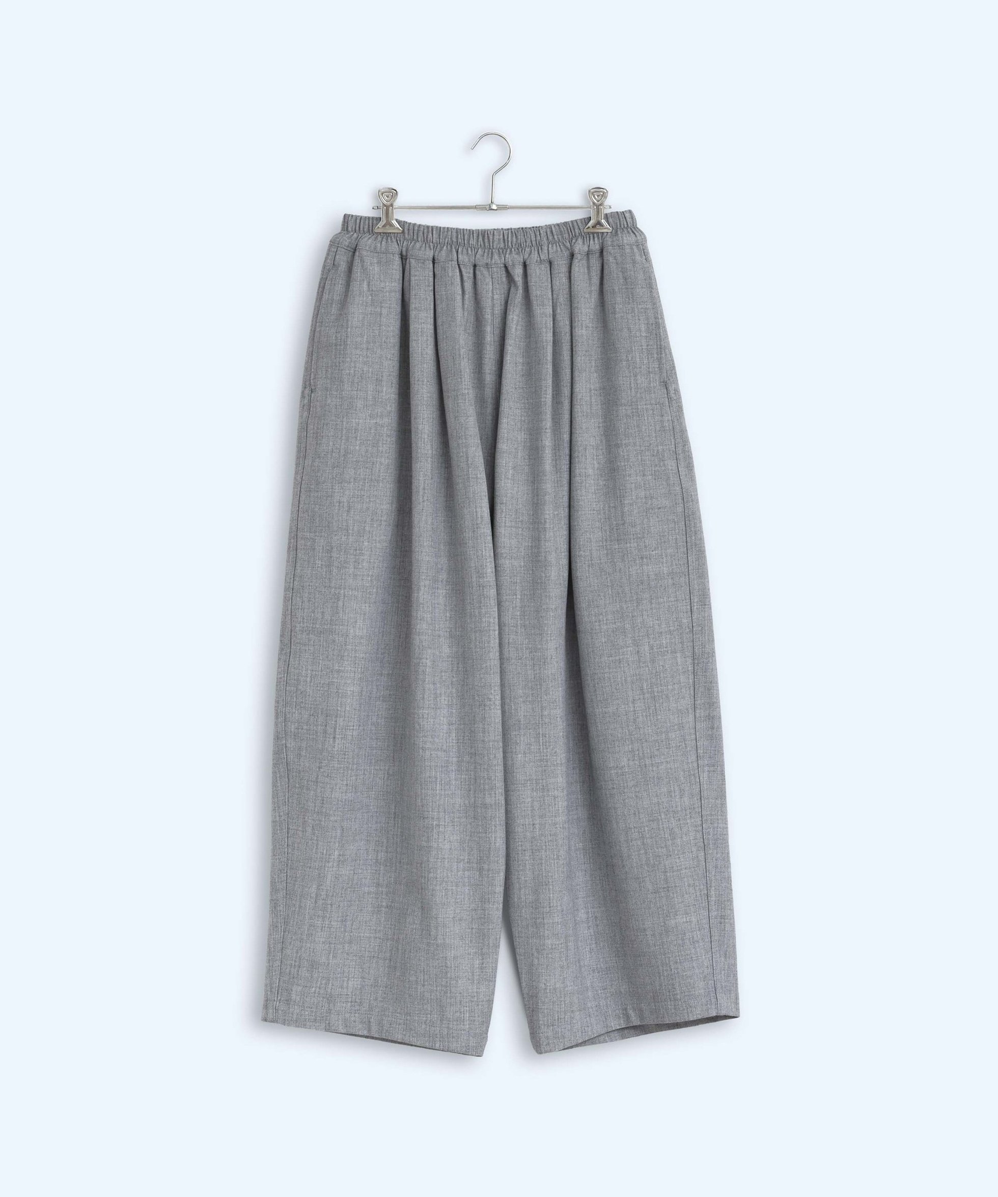 【ビーアパートメント/b apartment / MEN】の「KELEN / ケレン」ルーズシルエットイージーパンツ インテリア・キッズ・メンズ・レディースファッション・服の通販 founy(ファニー) 　ファッション　Fashion　メンズファッション　Fashion for Men　ボトムス　Bottoms　アイビー　Ivy Pattern　ギャザー　Gathered, Ruffled　コレクション　Collection, Seasonal Line　スタンダード　Standard, Basic　ストライプ　Stripe, Striped Pattern　セーター　Sweater, Knitwear　ダウン　Down, Puffer　チェック　Check, Plaid, Tartan　トレンド　Trend, Trending Now　A/W・秋冬　Autumn/Winter　冬　Winter / This Winter　再入荷　Restock / Back in Stock　2025年　2025　2025-2026秋冬・A/W　Autumn/Winter 2025–26 AW25–26　LTGRAY|ID: prp329100004767660 ipo3291000000034528282