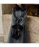 【ナイスクラップ/NICE CLAUP】の【HolidayCollection】ファー付マルチロングコート 人気、トレンドファッション・服の通販 founy(ファニー) ファッション Fashion レディースファッション Fashion for Women アウター Coat / Outerwear Collection コート・ロングコート・ピーコート Long Coats, Peacoats & More ガーリー Girly, Feminine Style クラシカル Classical, Vintage-Inspired ショート Short, Short Length フロント Front, Front Design リボン Ribbon, Bow レース Lace, Lace Fabric ロング Long, Long-Length 冬 Winter / This Winter 再入荷 Restock / Back in Stock おすすめ Recommended / Our Picks エレガント 上品 Elegant 2025年 2025 2025-2026秋冬・A/W Autumn/Winter 2025–26 AW25–26 thumbnail チャコールグレー|ID: prp329100004767675 ipo3291000000035079033