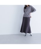 【ナチュラル ビューティー ベーシック/NATURAL BEAUTY BASIC】のダンボール SETUP ナロースカート チャコール1|ID: prp329100004767694 ipo3291000000034578048